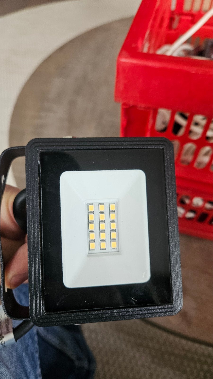 20x LED Floodlight 10W - Aigostar - zgan, Ophalen of Verzenden, Zo goed als nieuw