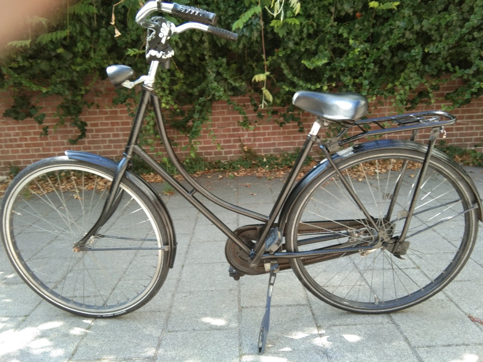 fijne omafiets, Ophalen