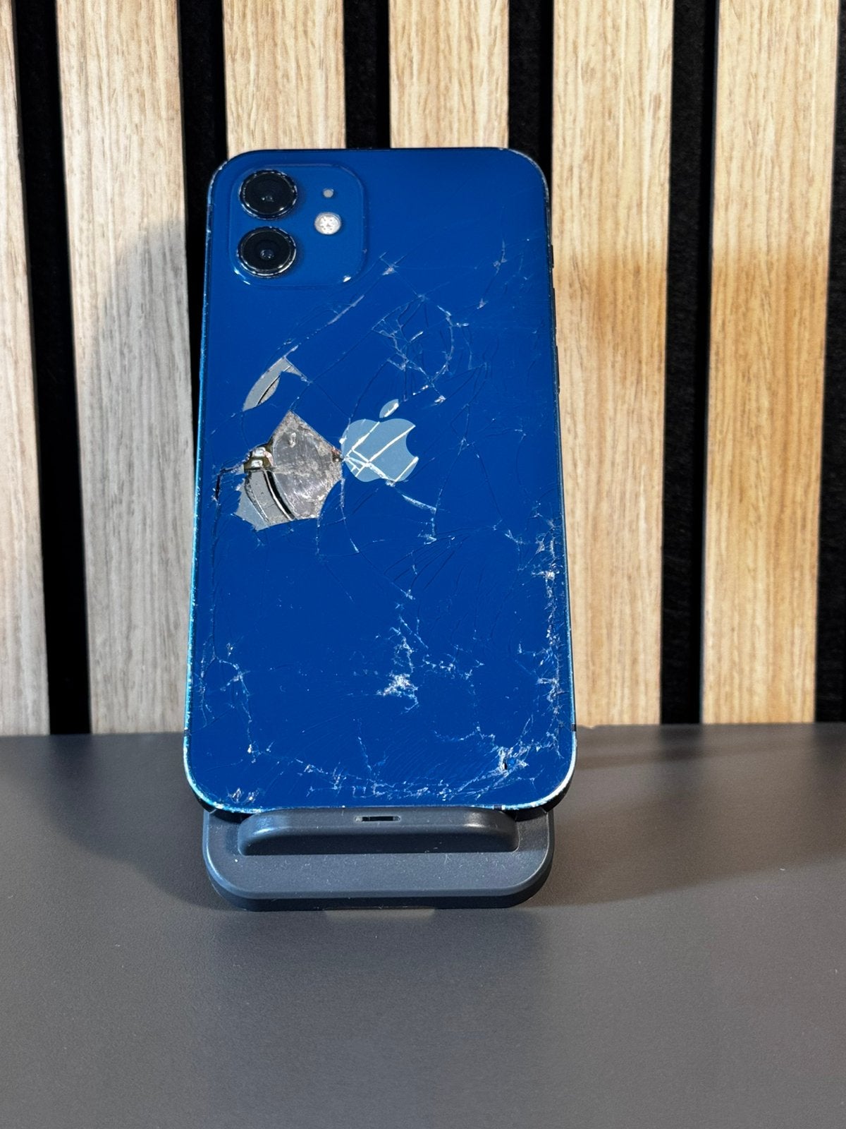 Iphone 12 voor onderdelen | Locked, Ophalen, Gebruikt, Blauw, Met simlock