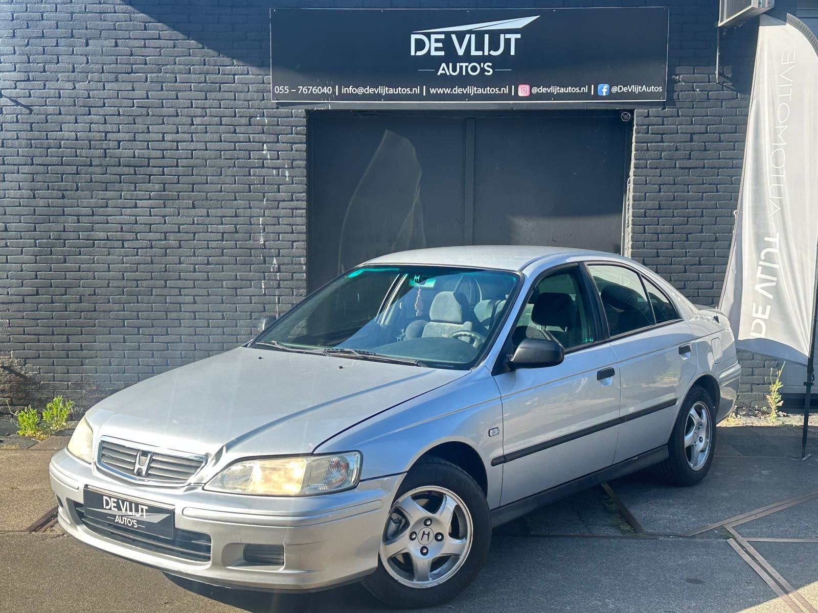 Honda Accord 1.8i LS | Automaat | Elektrische Ramen | Carpla, Auto's, 1330 kg, Gebruikt, Zwart, 4 cilinders