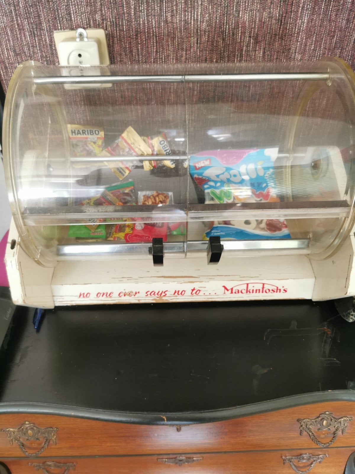Vintage Mackintosh's Snoepautomaat - Uniek Verzamelobject, Ophalen of Verzenden, Gebruikt