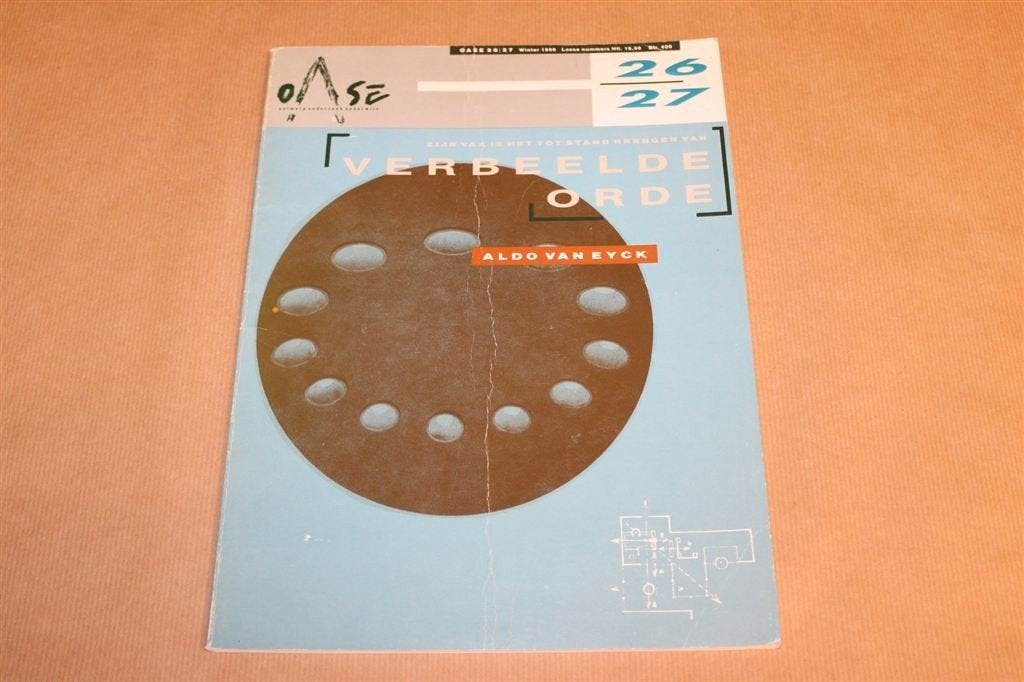 Aldo van Eyck — Verbeelde Orde Architectuur — OASE 1990, Boeken, Kunst en Cultuur | Architectuur, Ophalen of Verzenden, Gelezen