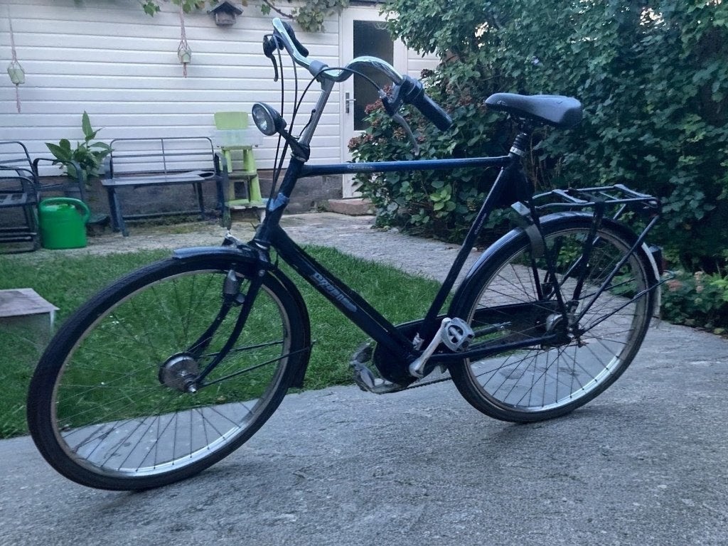 Heren fiets gazelle, Fietsen en Brommers, Ophalen, Versnellingen, Gazelle, Trommelrem