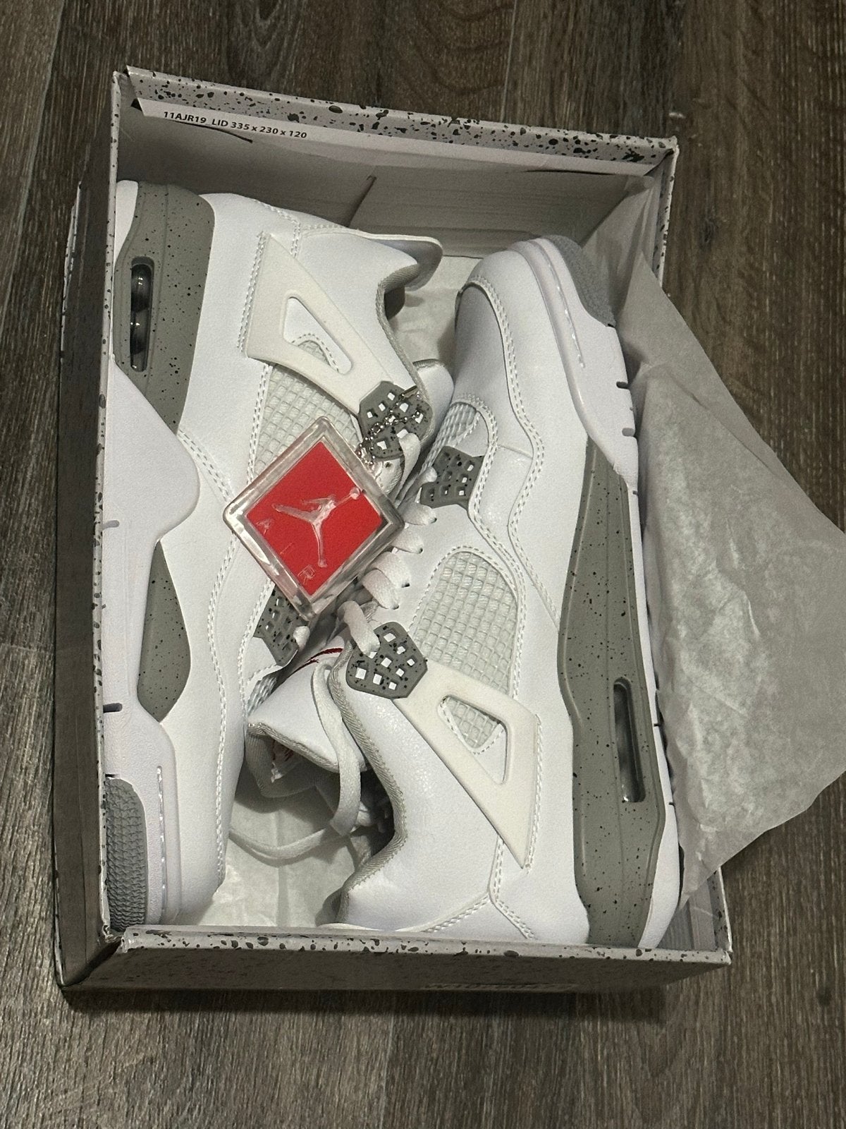 Nike Air Jordan 4 Oreo Sneakers Maat 43, Ophalen of Verzenden, Nieuw, Wit, Sneakers of Gympen