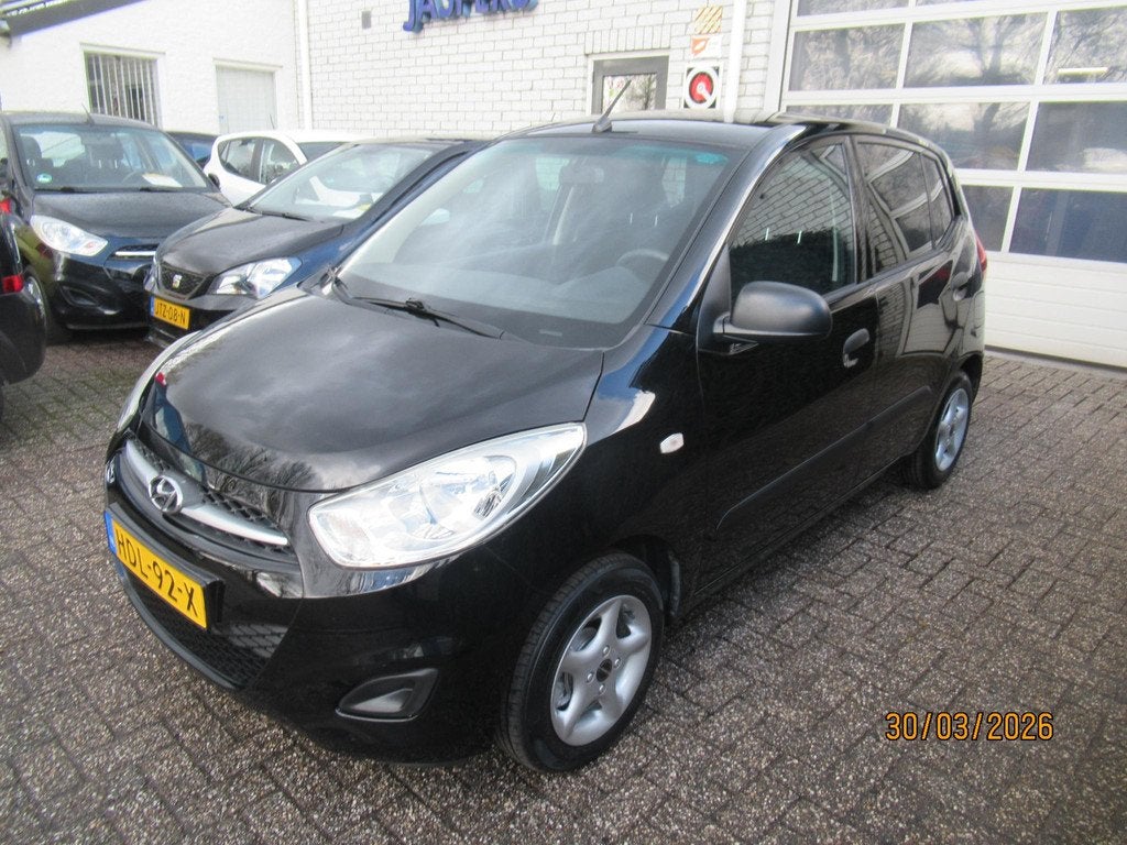 Hyundai i10 1.1 i-Drive Cool airco, Auto's, Euro 5, Stof, Gebruikt, 880 kg