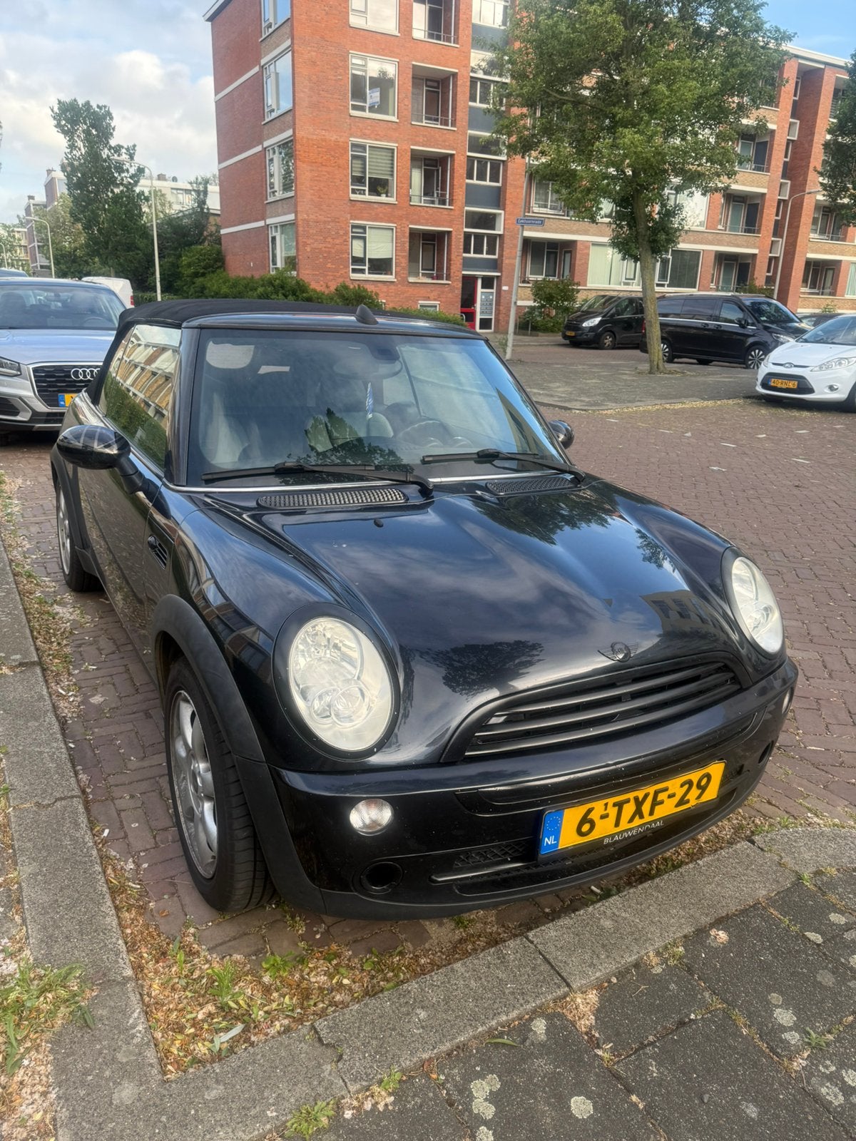 Mini Cabrio | 2007 | Recaro Sportstoelen | Stoelverwarming |, Auto's, Mini, Cabriolet, 4 stoelen, Zwart, 14 km/l