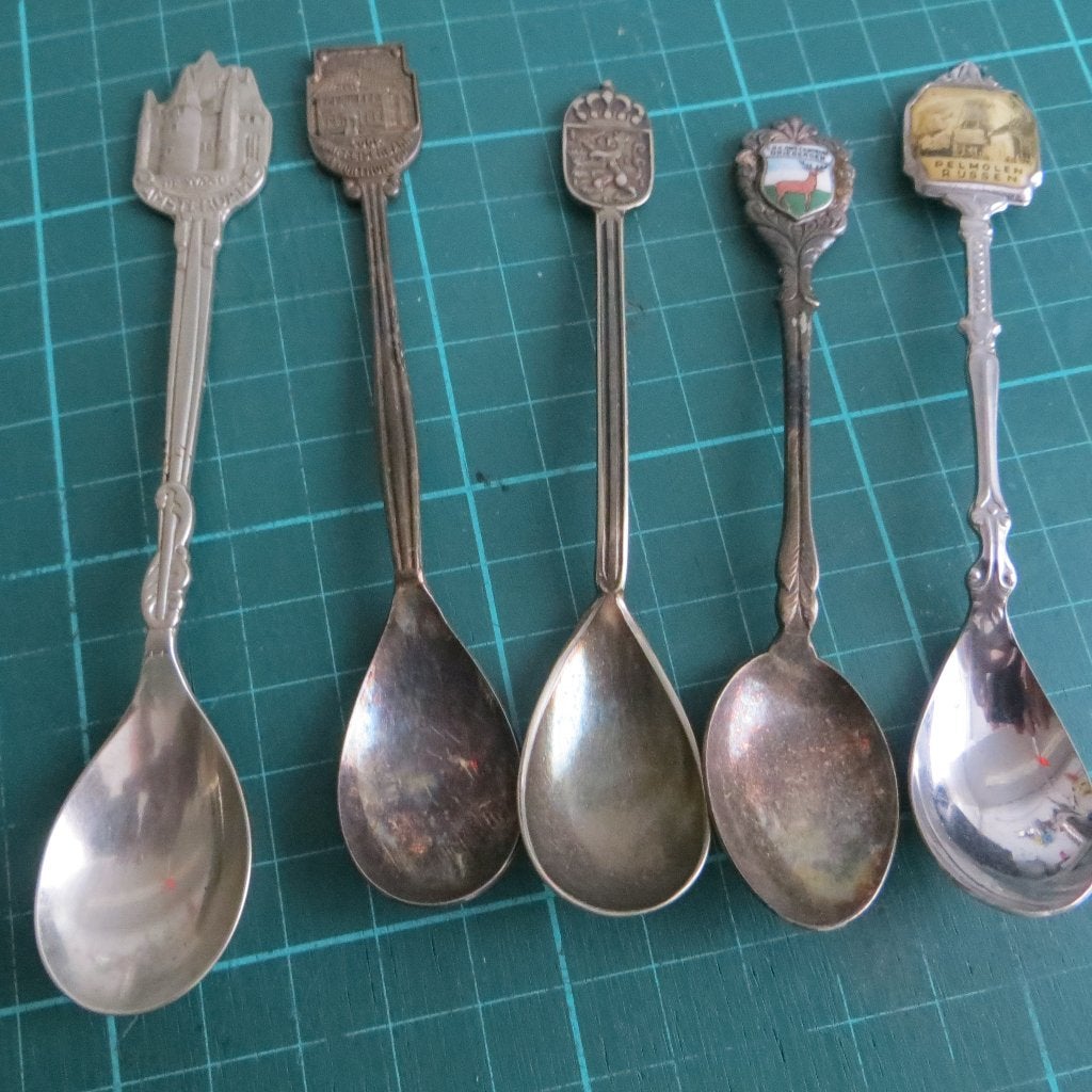 Theelepeltjes, Ophalen of Verzenden, Gebruikt