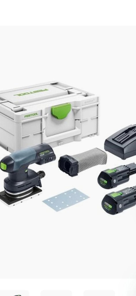 Festool schuurmachine op accu (nieuw), Ophalen of Verzenden, Nieuw, Minder dan 600 watt, Vlakschuurmachine