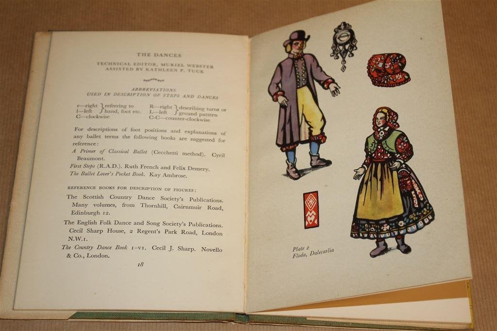 Dances of Sweden [1949]. Handboek Europese volksdansen., Boeken, Kunst en Cultuur | Dans en Theater, Ophalen of Verzenden, Gelezen