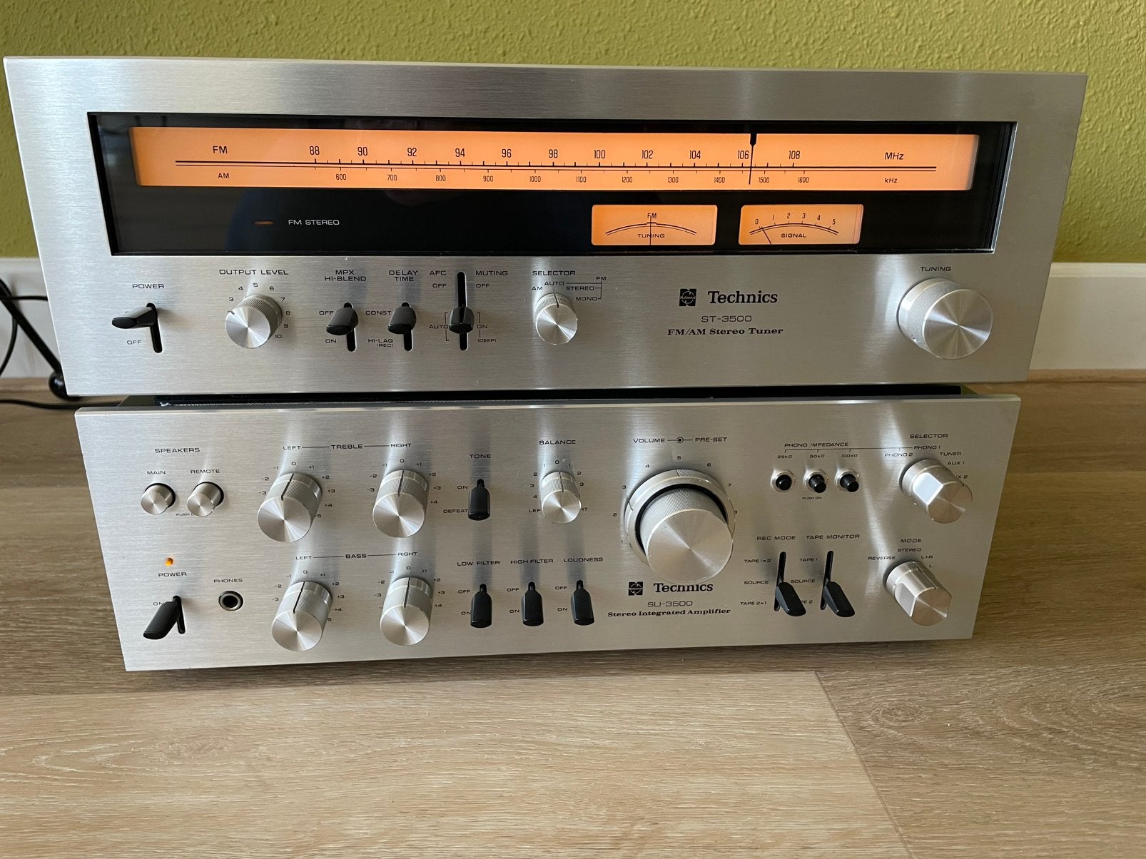 Technics SU 3500 en ST 3500, Ophalen, Gebruikt, Overige merken