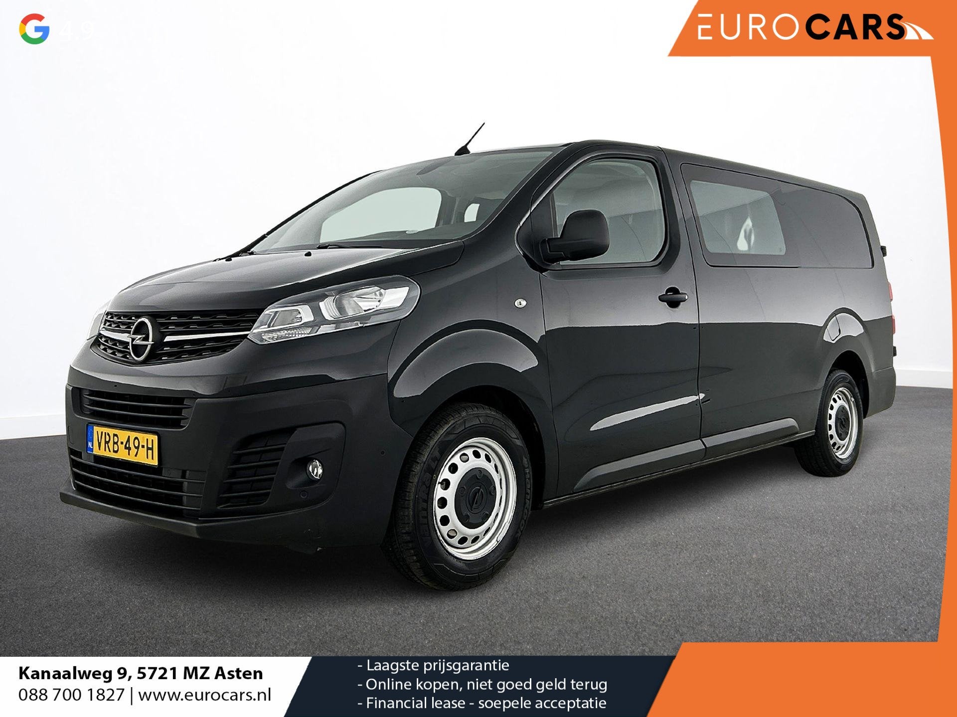 Opel Vivaro 1.5 CDTI L3H1 Edition Dubbele Cabine Airco Navig, Auto's, Bestelauto's, Bedrijf, Te koop, ABS, Airconditioning, Alarm