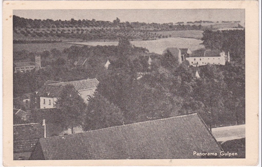 Gulpen panorama ca.1950 /met info over 70'tig jarig huwelijk, Ophalen, 1960 tot 1980, Gelopen, Limburg