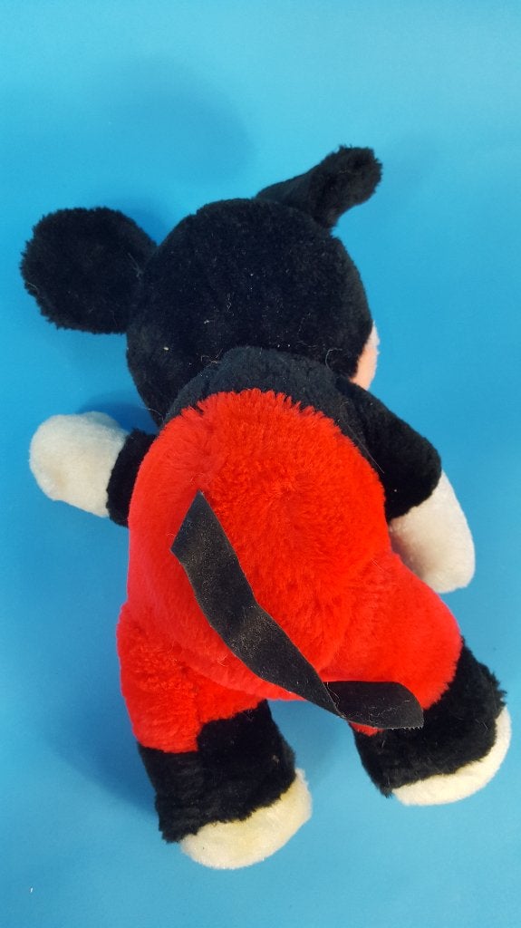 Vintage Mickey Mouse knuffel, 30 cm. 6C1, Kinderen en Baby's, Speelgoed | Knuffels en Pluche, Tweedehands verkoop, Tweedehands verkoop
