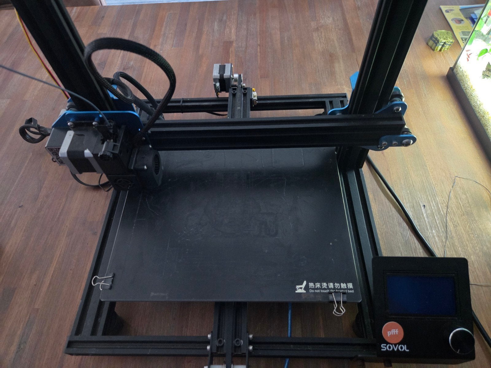 Sovol sv01 en geeetech printers, Ophalen