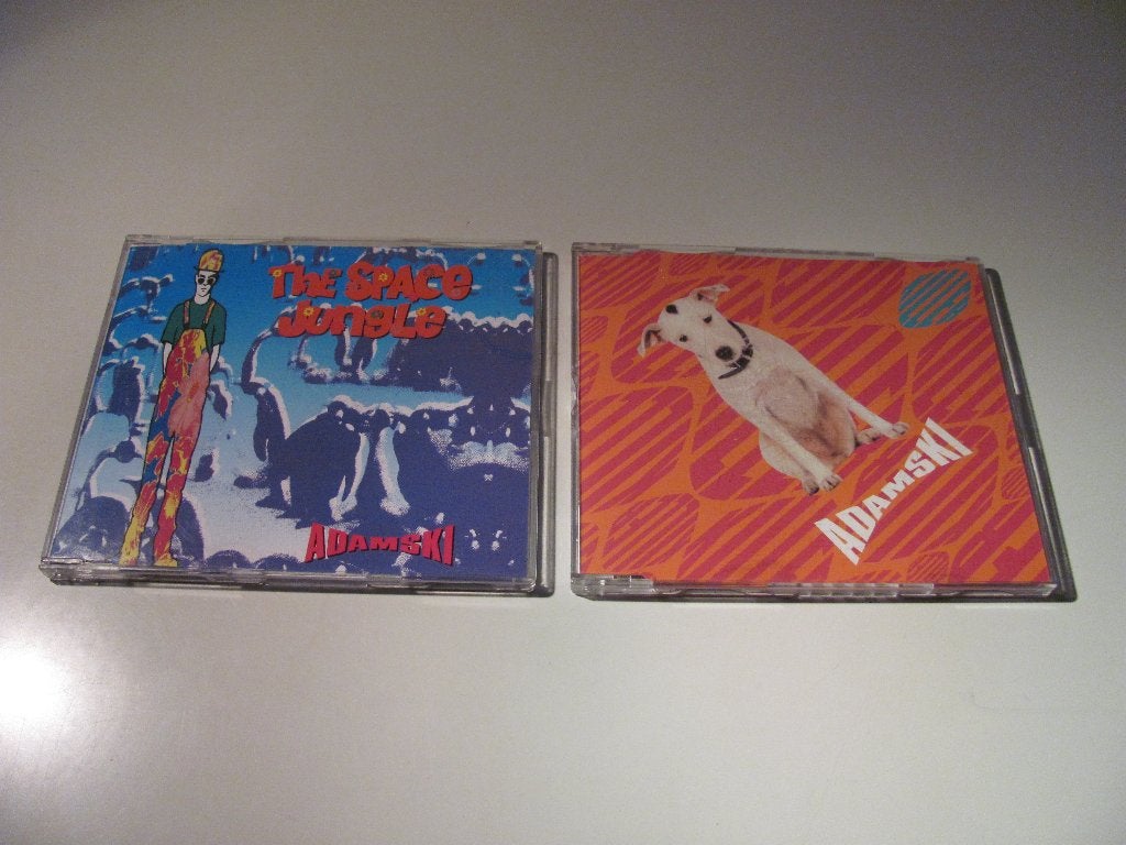 Adamski cd / single The Space Jungle + Killer, Cd's en Dvd's, Cd's | Dance en House, Ophalen of Verzenden, Gebruikt, Overige genres