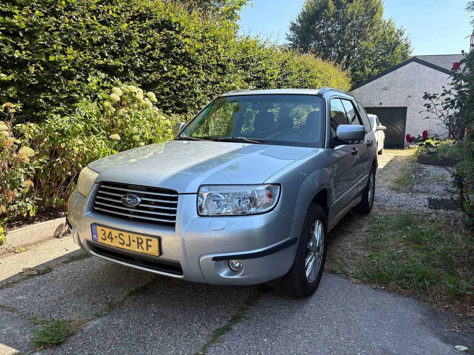 Subaru Forester SG automaat 2006 zilver, Ophalen, Gebruikt, Subaru
