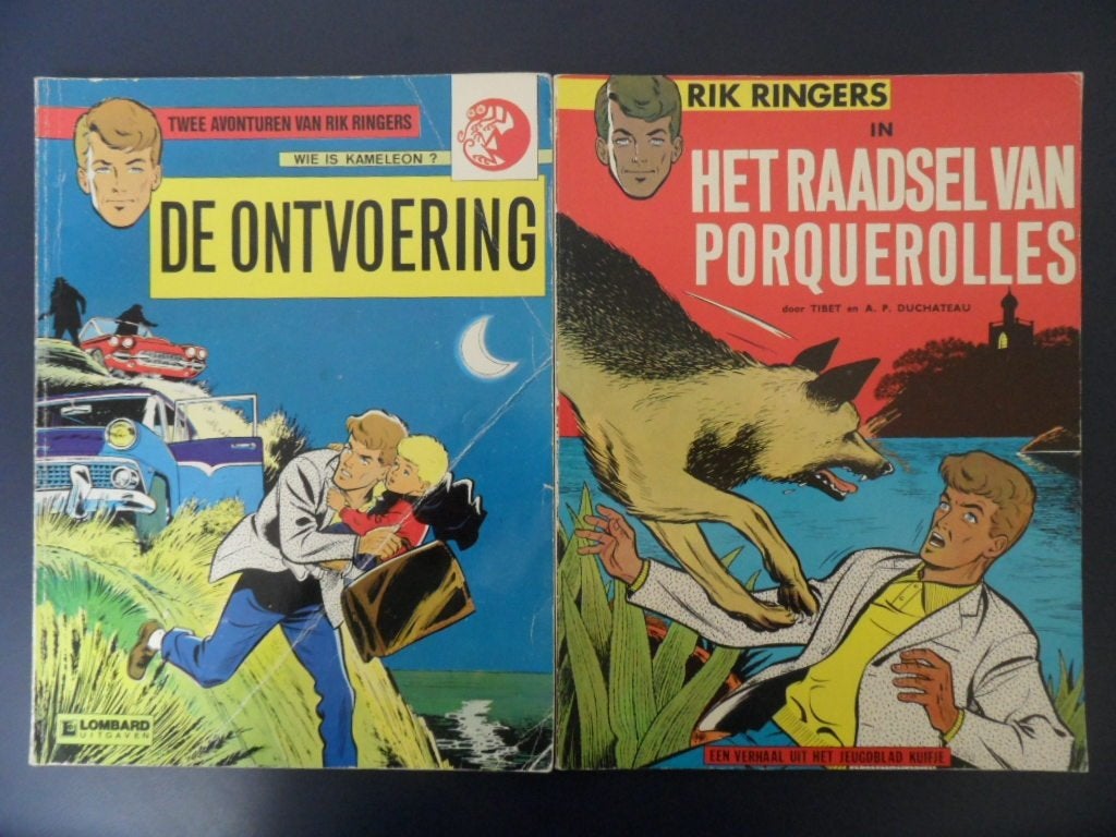 Serie Rik Ringers 37 X, Boeken, Meerdere stripboeken, Ophalen of Verzenden, Gelezen