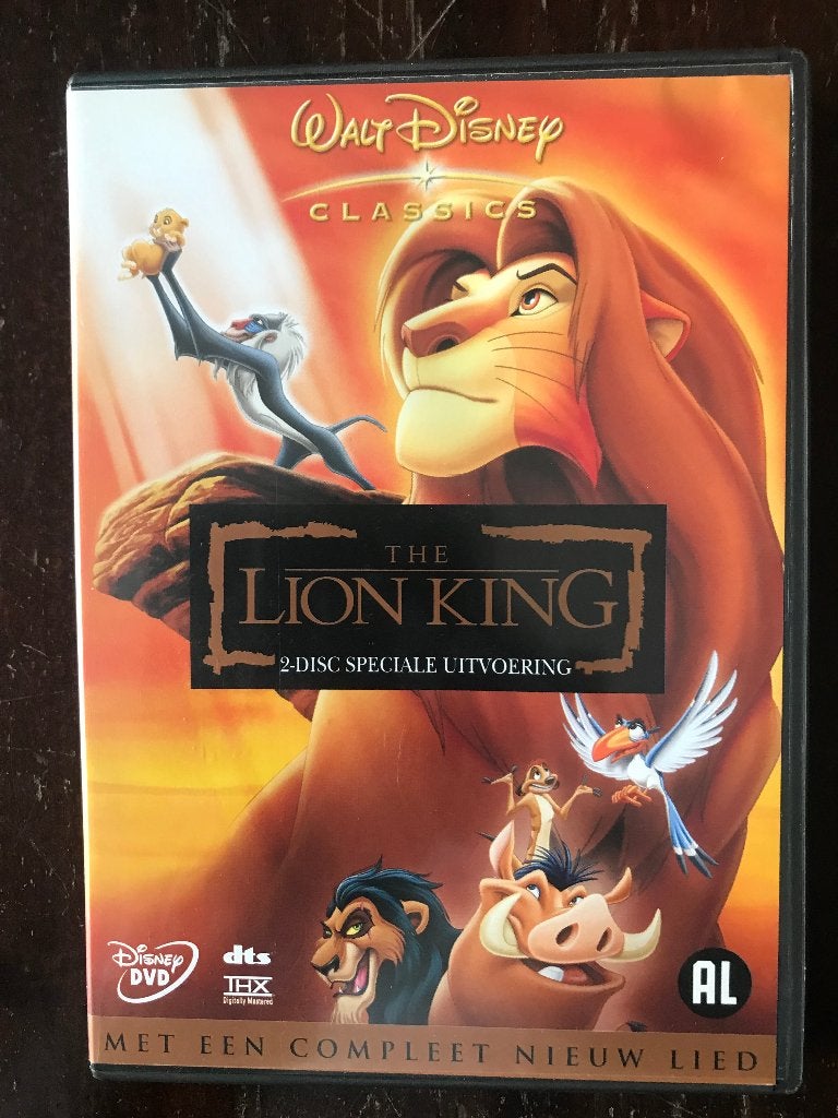 Walt Disney The Lion King ( 2 DVD Box ) Special Edition, Cd's en Dvd's, Dvd's | Tekenfilms en Animatie, Europees, Tekenfilm, Alle leeftijden