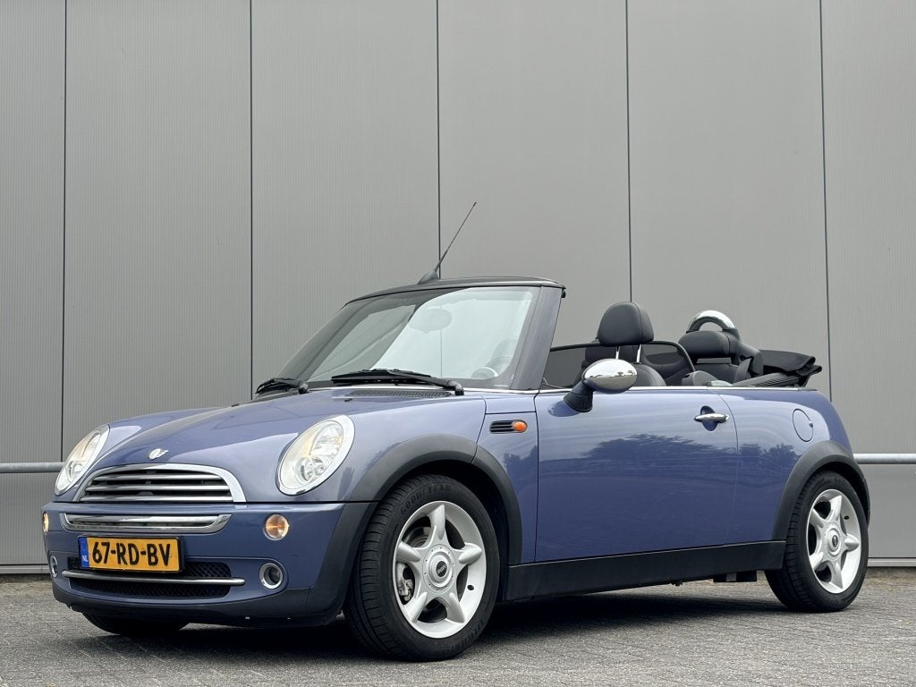MINI Cabrio 1.6 Cooper Chili - cruise -nap! - 1e eigenaar -, Auto's, Voorwielaandrijving, Gebruikt, 4 cilinders, Cabriolet