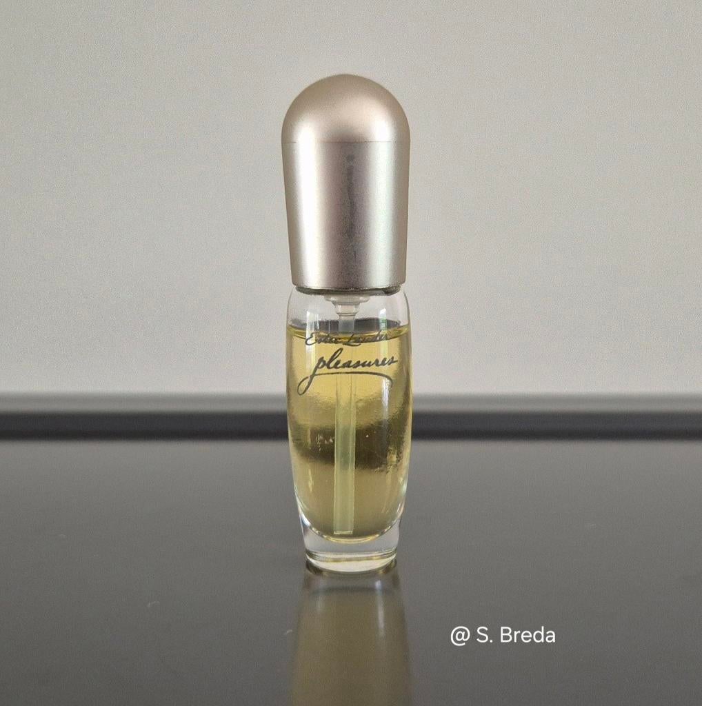 Estee Lauder - Pleasures - eau de parfum 4 ml vapo miniatuur, Ophalen of Verzenden, Zo goed als nieuw, Miniatuur, Gevuld
