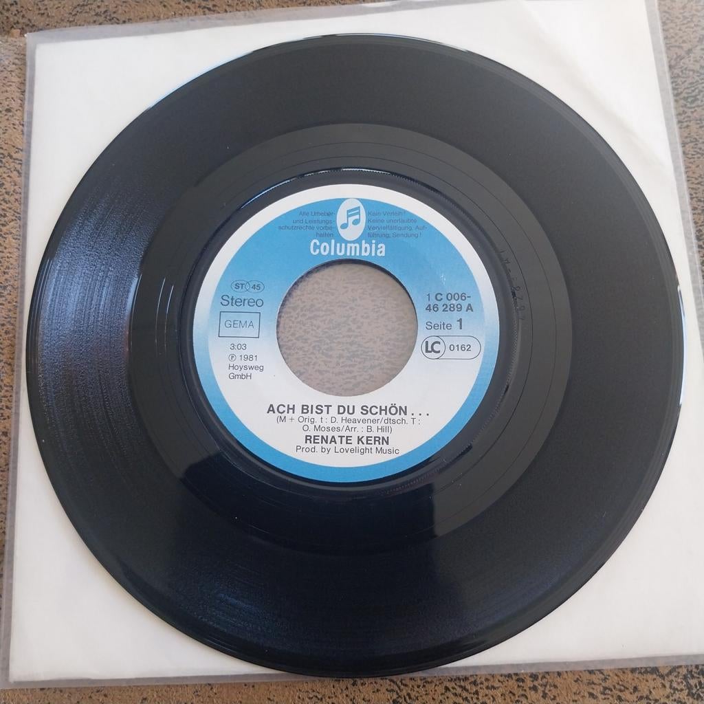 Renate Kern - Ach Bist Du Schön / Oh Denk Daran (Single), Gebruikt, 7 inch, Ophalen of Verzenden, Pop