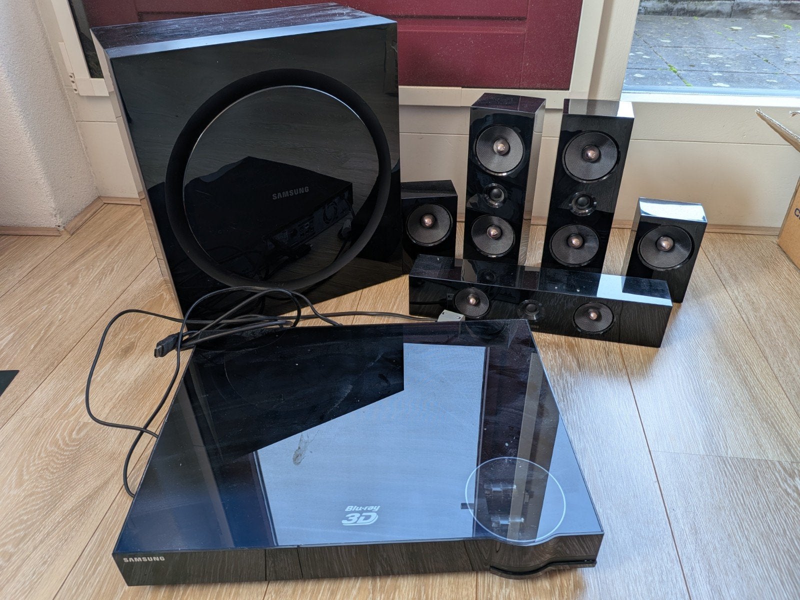 Samsung HT-E6500 3D Blu-ray 5.1 Home Theater Systeem, Gebruikt, Blu-ray-speler, 70 watt of meer, 5.1-systeem