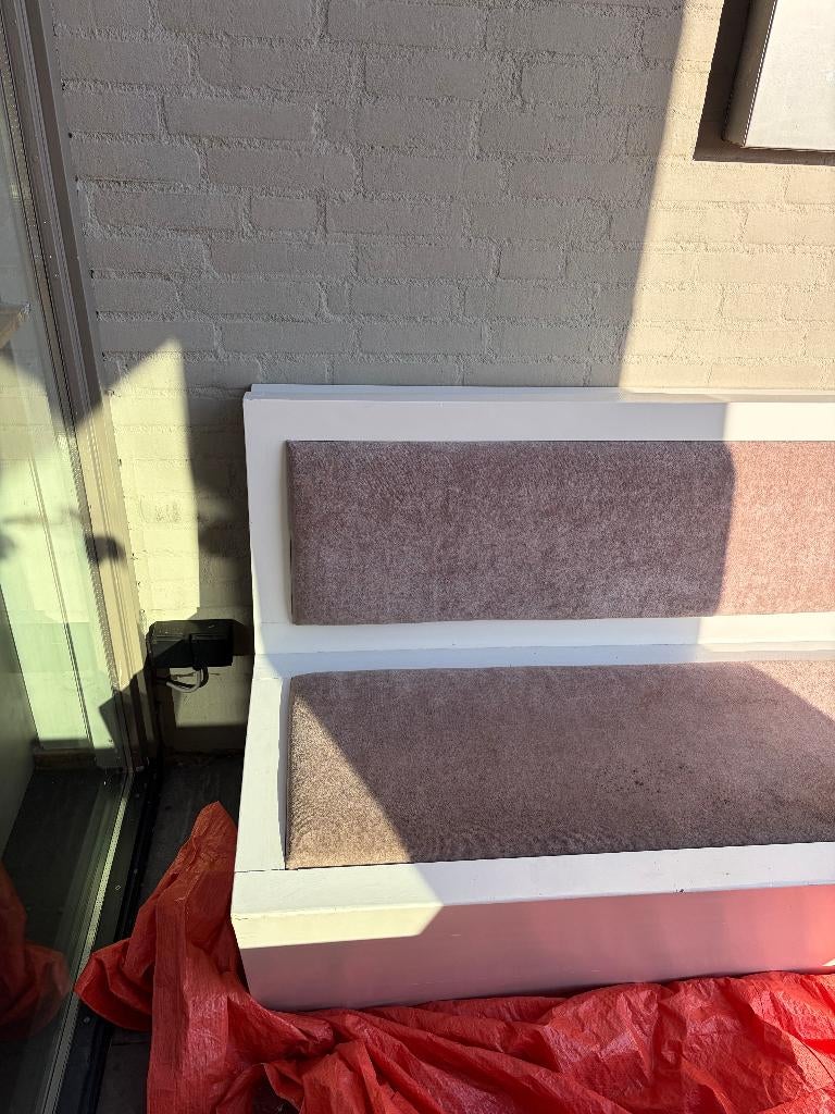 Eetkamerbank 275 cm breed, Ophalen, Gebruikt, Modern, Minder dan 4 stoelen