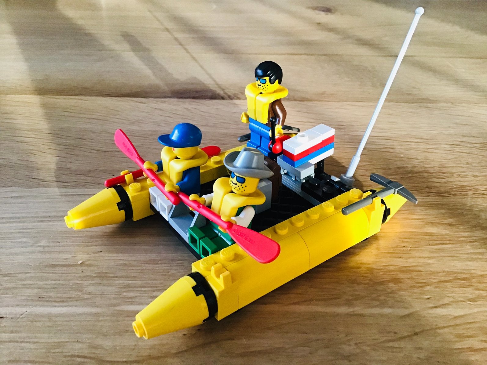 LEGO classic town 6665, river runners, ZGAN, Lego, Compleet, Ophalen of Verzenden, Zo goed als nieuw