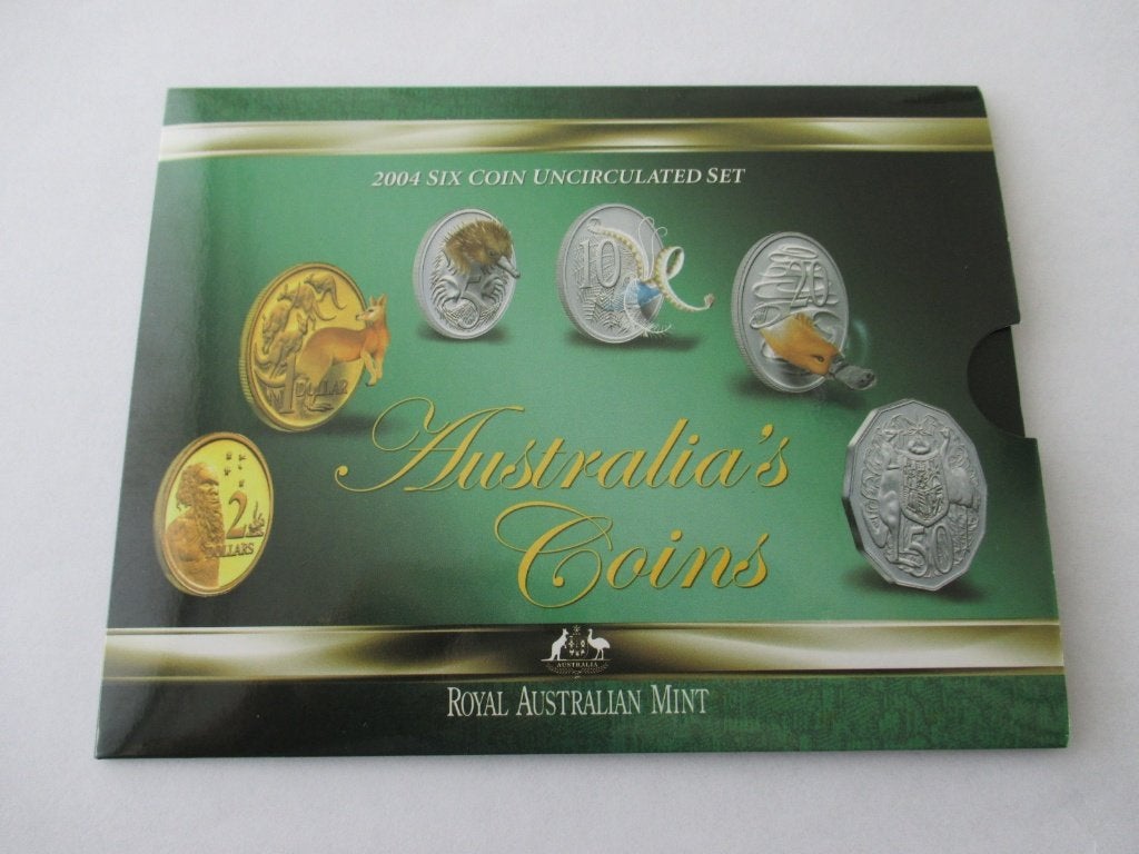 Australië jaarset 2004 unc, Postzegels en Munten, Munten | Oceanië, Ophalen of Verzenden, Setje