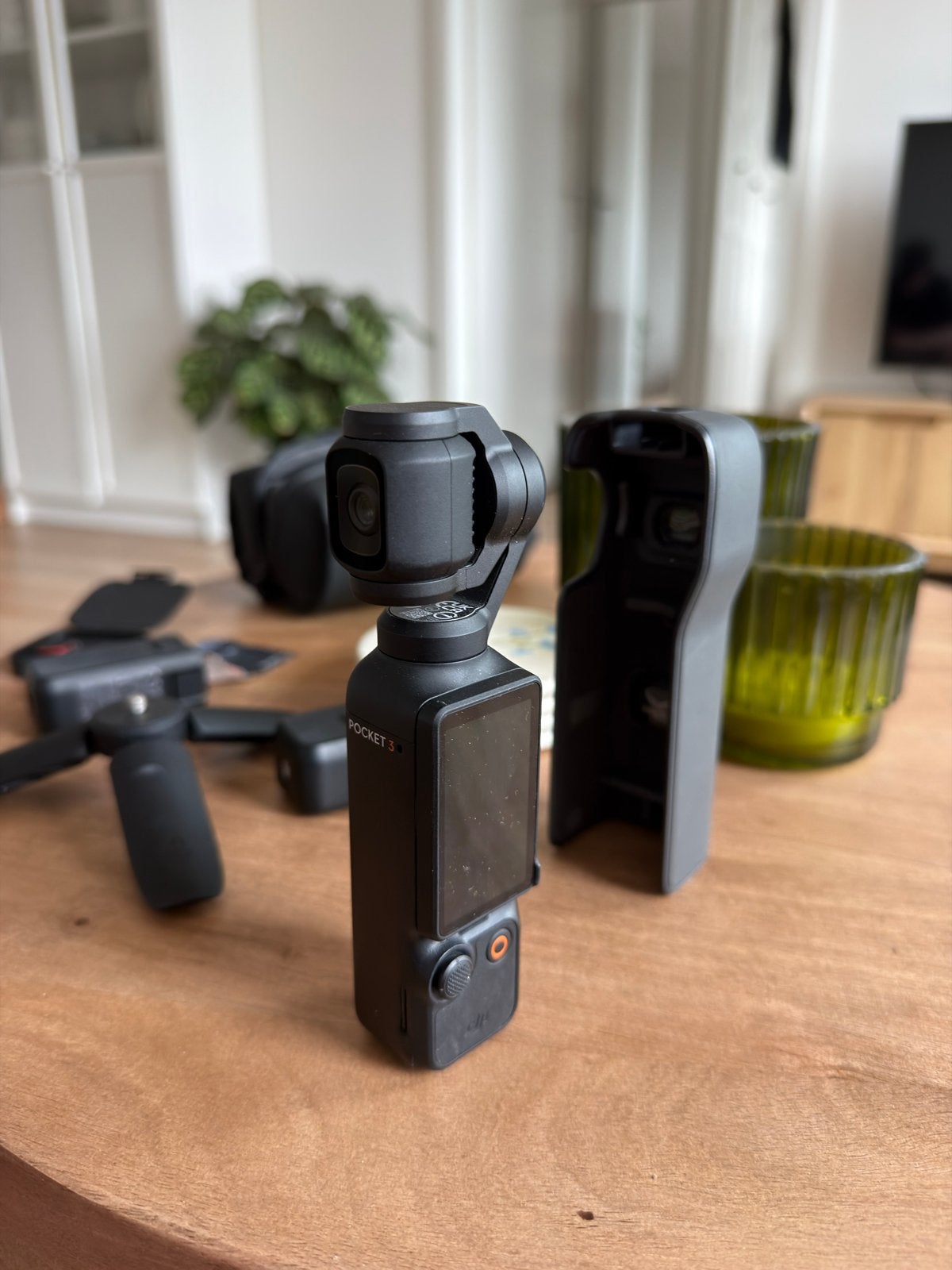 DJI Osmo Pocket 3 Creator Combo - Zo goed als nieuw, Overige soorten, Minder dan 8x, Zo goed als nieuw, Externe microfoon