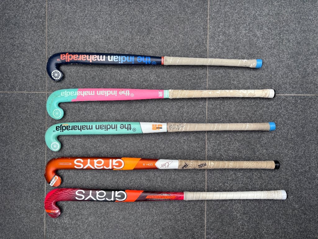 Hockeysticks Indian Maharadja / Grays meerdere maten!, Sport en Fitness, Hockey, Ophalen, Gebruikt, Stick
