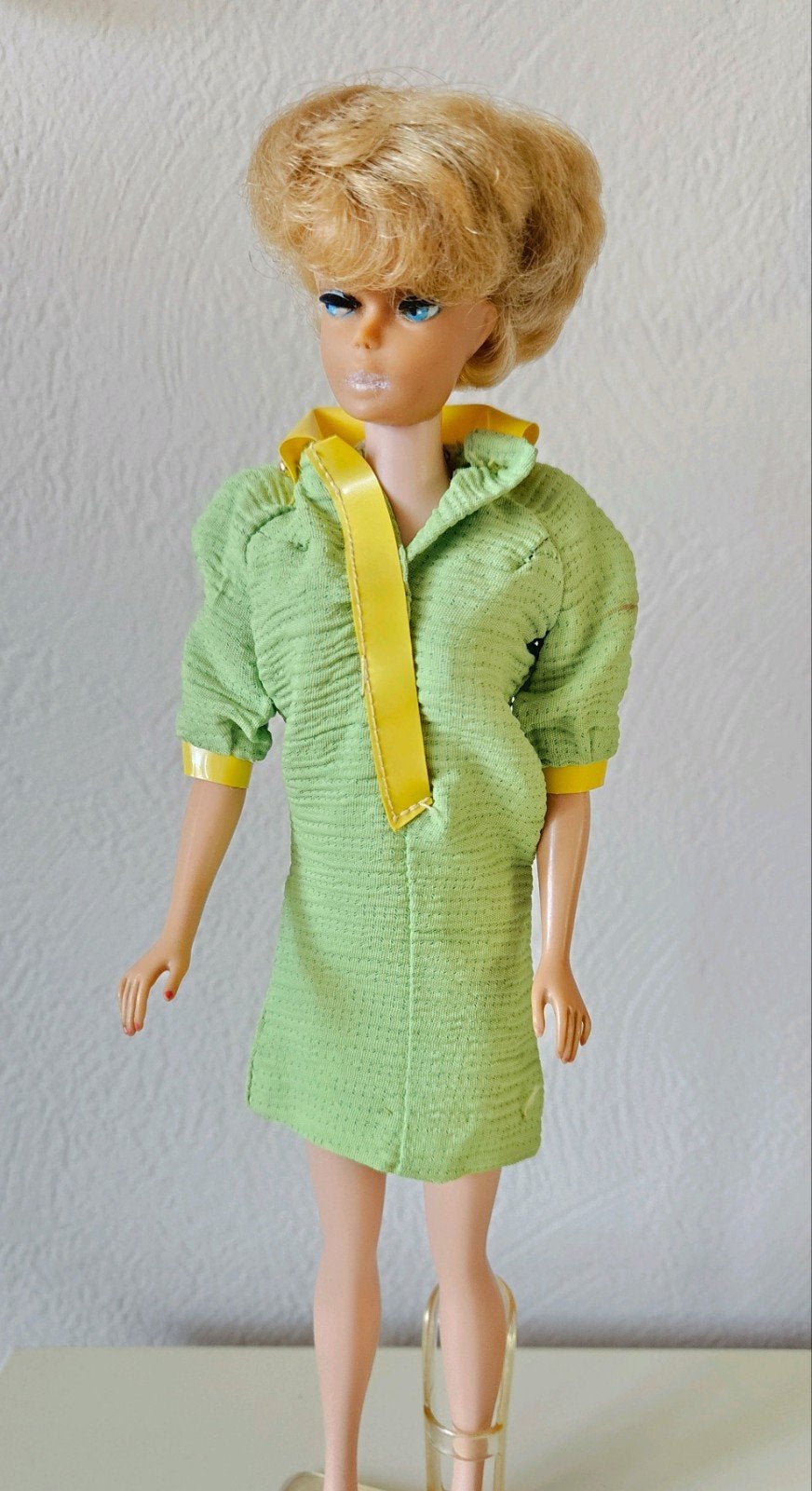 Vintage Barbie jurk Snap Dash #1824 1968, Verzamelen, Ophalen of Verzenden, Kleertjes