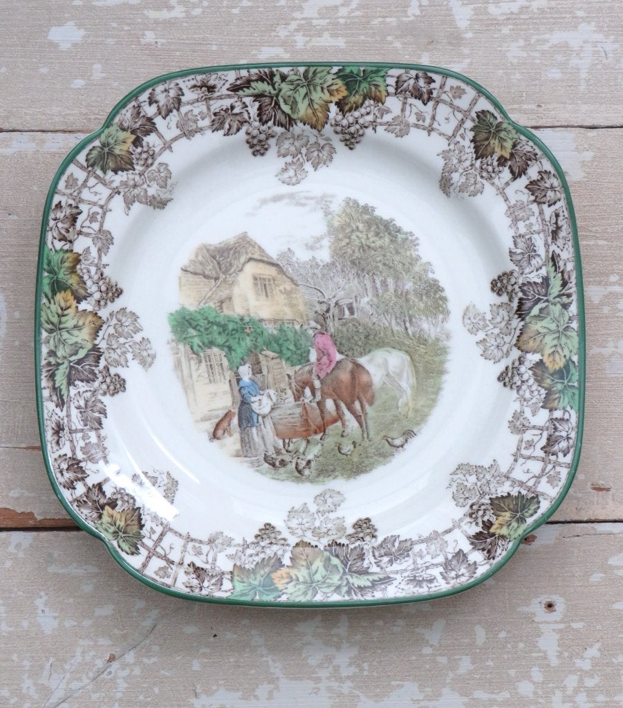 Presenteerschaal Spode Copeland “Spode’s Byron”, Antiek en Kunst, Ophalen of Verzenden