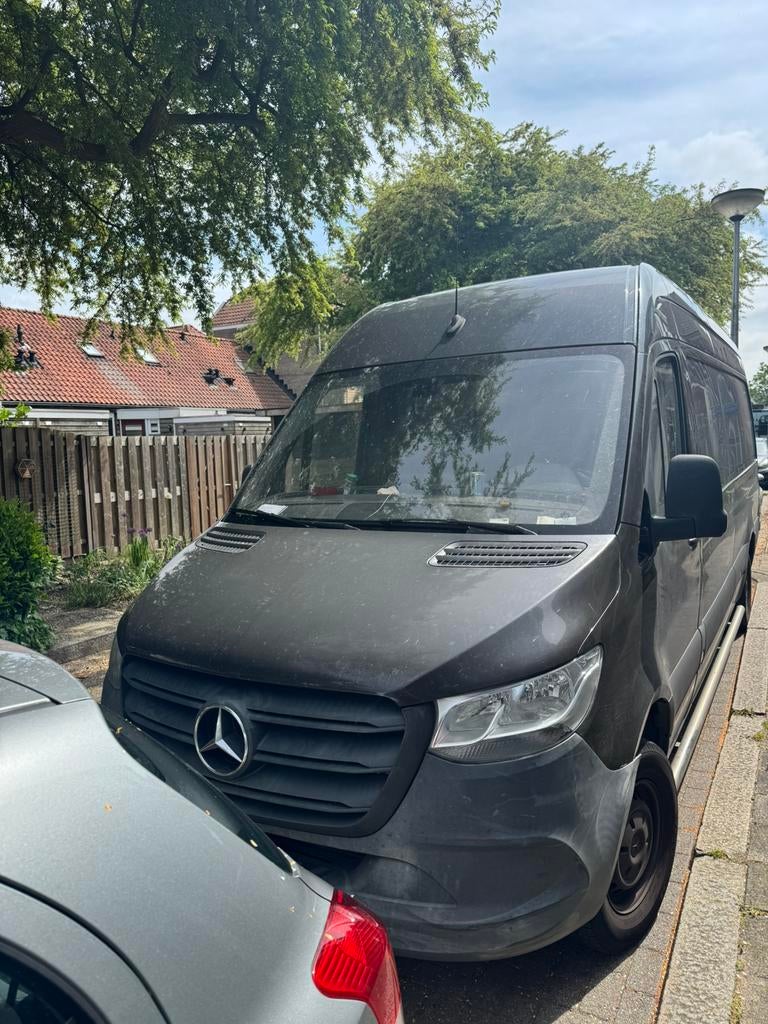 Mercedes-Benz Sprinter L3H2 2019, Auto's, 13 km/l, Bruin, Elektrische ramen, 2143 cc