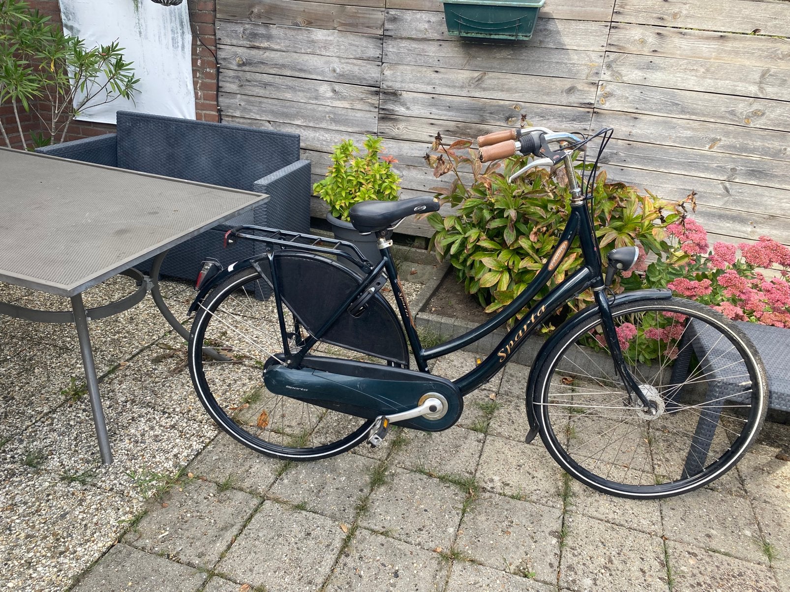 Opknap sparta damesfiets, Ophalen, Gebruikt