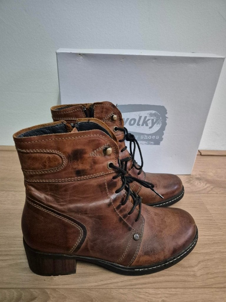 Sch79 - Nieuwe Wolky enkellaarzen maat 37 (1), Kleding | Dames, Schoenen, Ophalen of Verzenden, Nieuw, Zwart