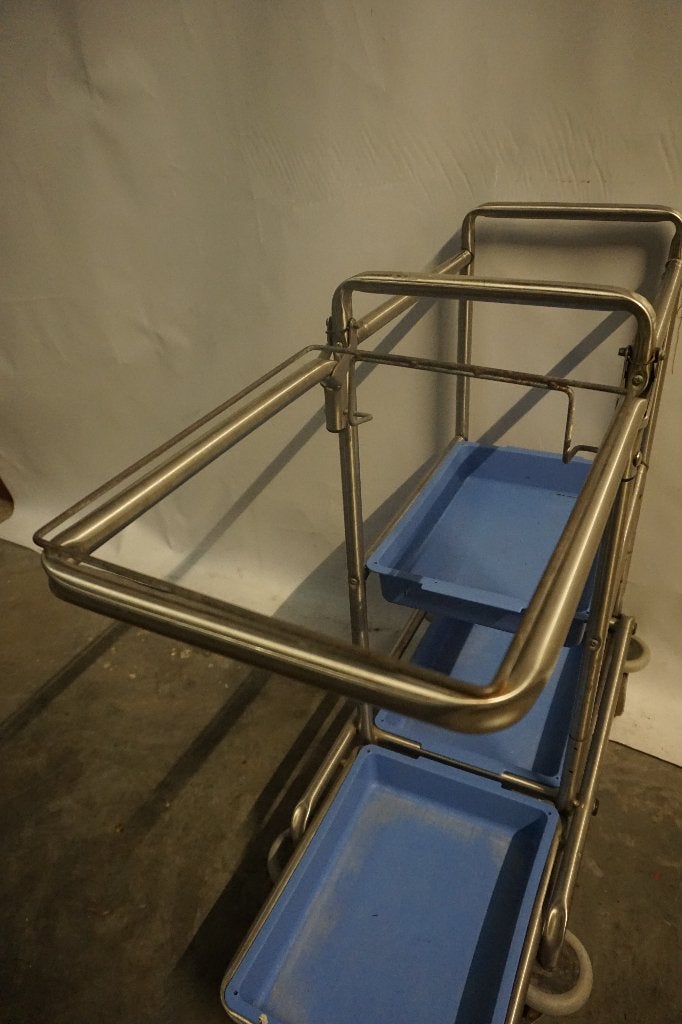 Schoonmaaktrolley, schoonmaakwagen werkwagen, Ophalen, Dweilemmer, -bak, of -wagen