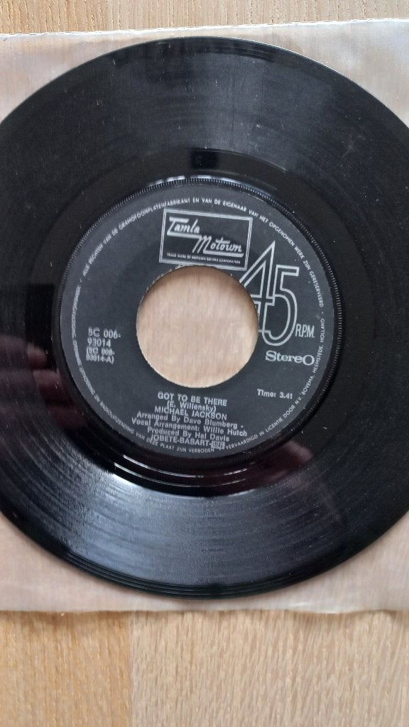 michael jackson, Gebruikt, Originele persing, 7 inch, Ophalen of Verzenden