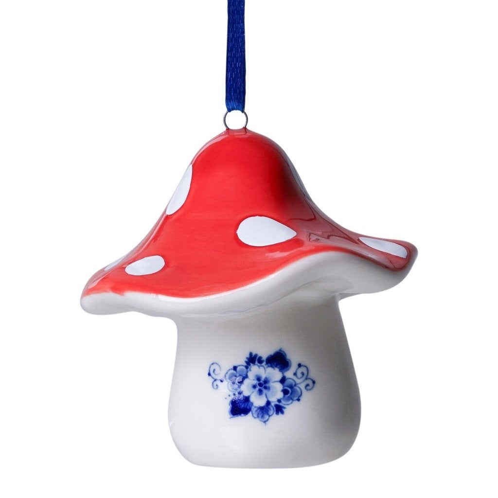 HEINEN DELFTS BLAUW - HANG PADDENSTOELTJE, Ophalen of Verzenden, Nieuw