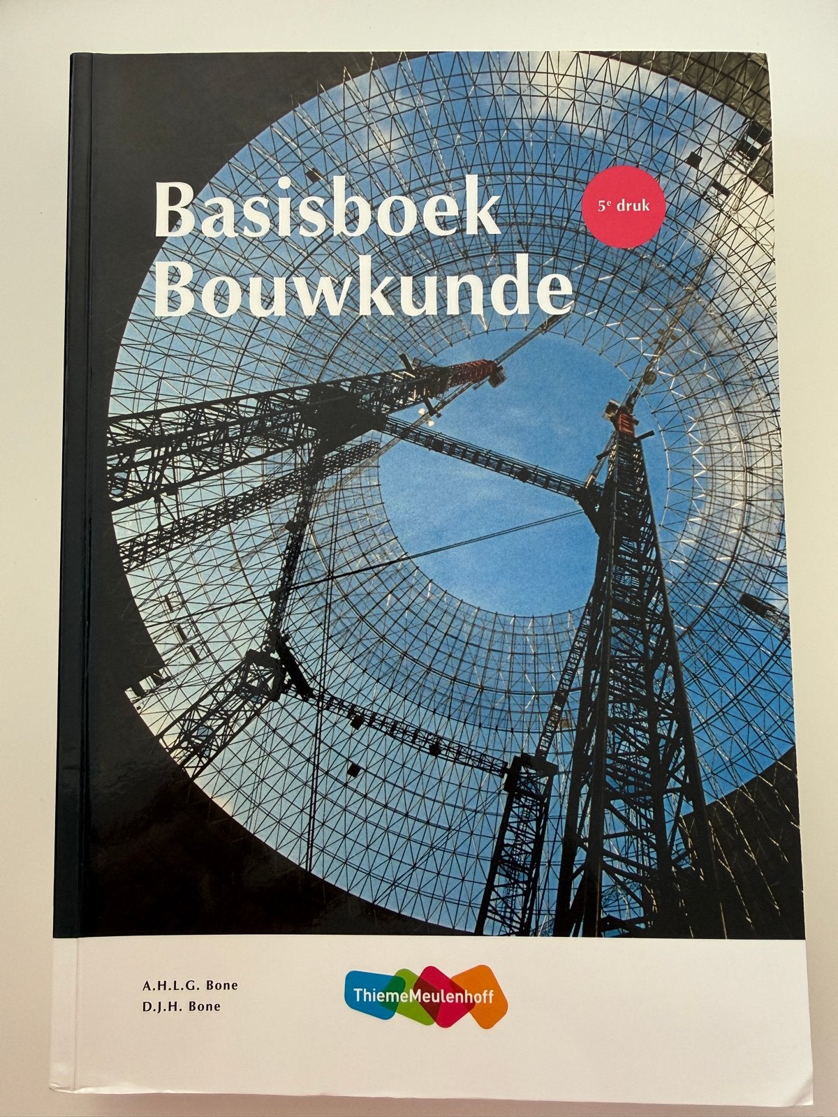 Basisboek Bouwkunde - 5e druk, Ophalen of Verzenden, Zo goed als nieuw, Bouwkunde
