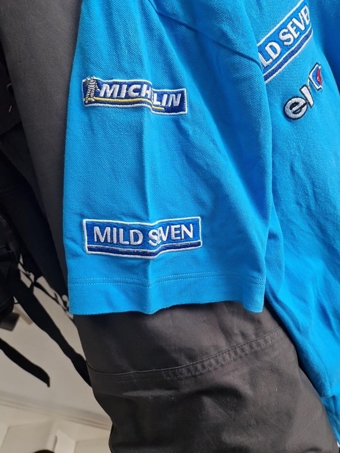 Renault F1 Team Mild Seven Polo/Shirt XL – 2005/2006, Blauw, Maat 56/58 (XL), Ophalen of Verzenden, Gedragen