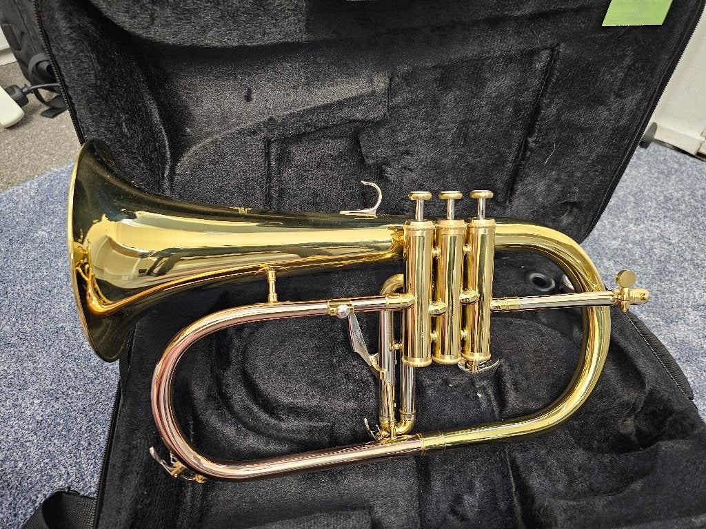 Mooi Thomann FH600 Bugel met koffer / Flugelhorn with case, Ophalen, Zo goed als nieuw, Overige typen, Met koffer