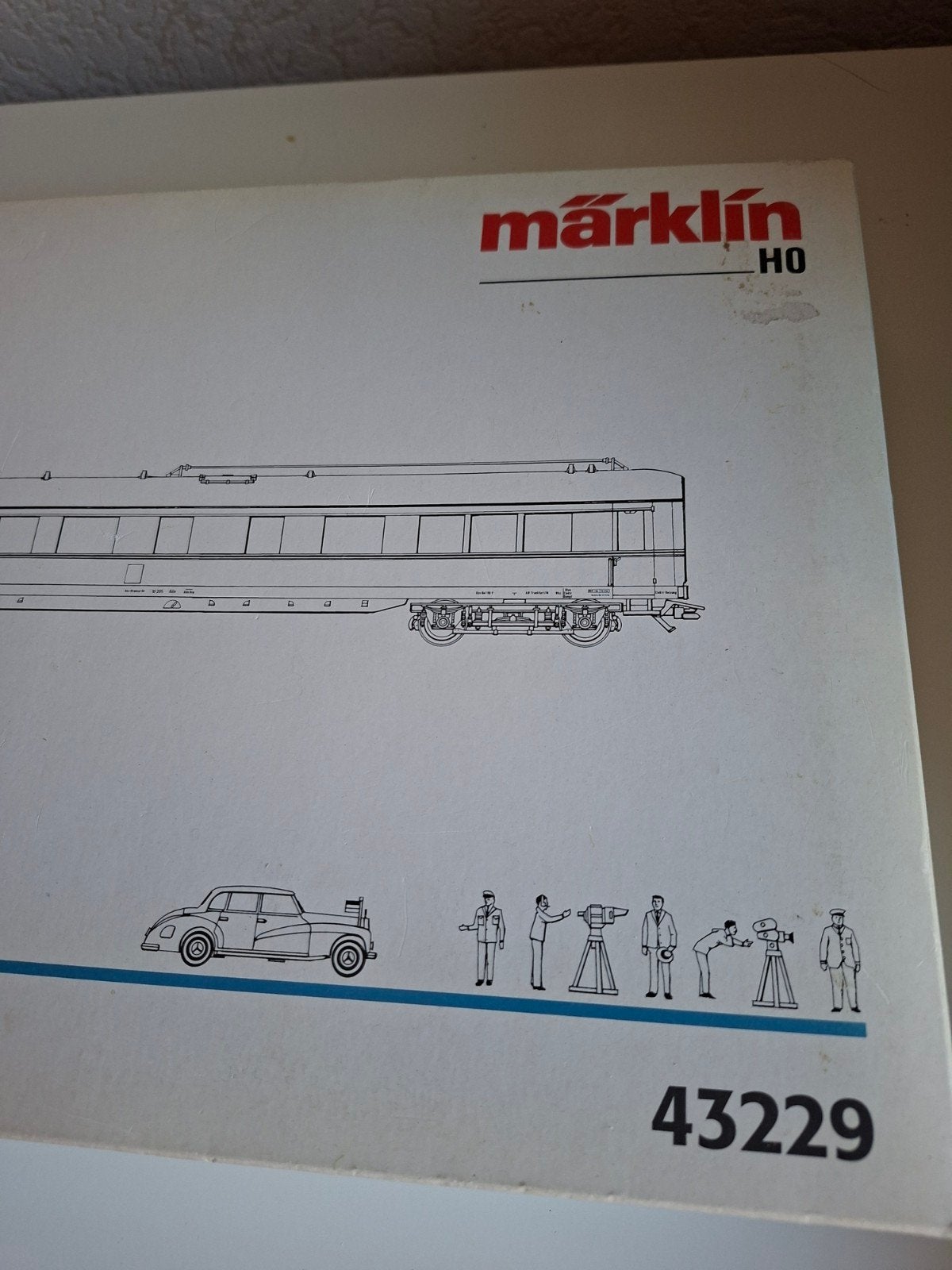 Märklin h0 'Adenauer trein'. nr 43229., Ophalen, Wisselstroom, Treinset, Märklin