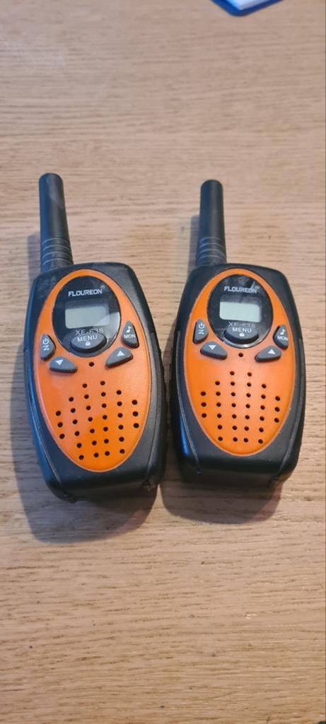 Walkie Talkies, Trilfunctie, Minder dan 2 km, Gebruikt, Ophalen of Verzenden