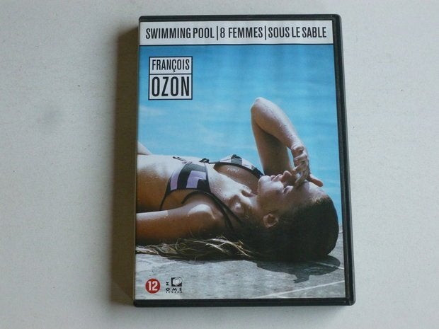 3X DVD FRANCOIS OZON SWIMMING POOL 8 FEMMES SOUS LE SABLE, Verzenden, Alle leeftijden, Frankrijk, Zo goed als nieuw