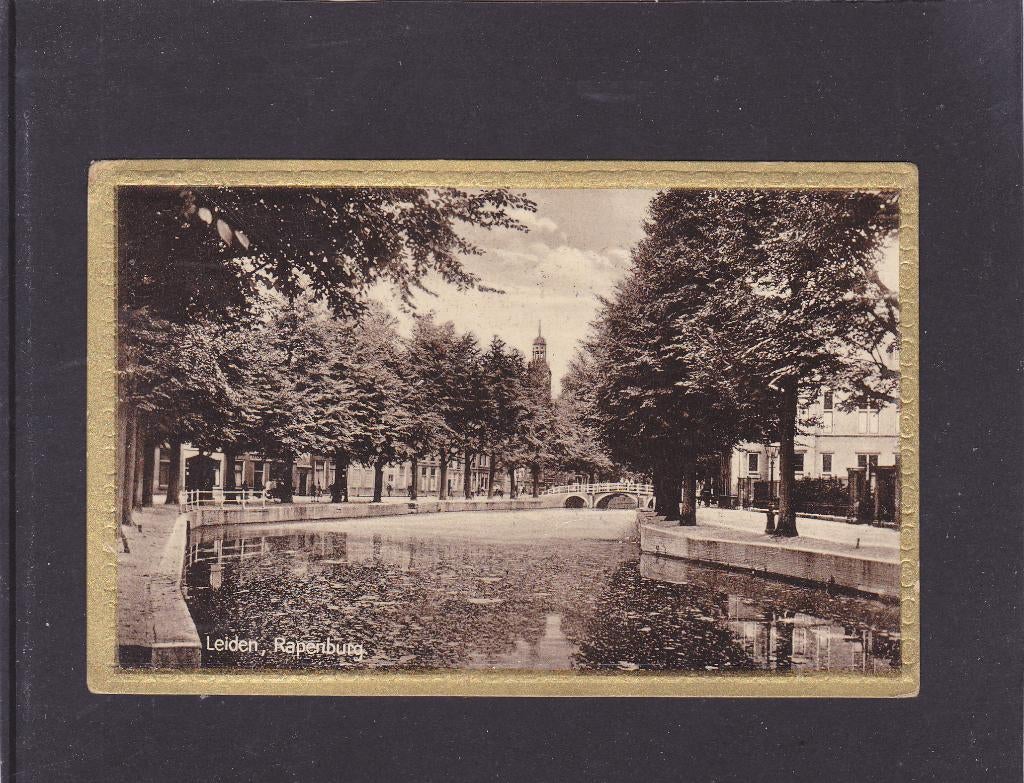 Leiden Rapenburg 1930 (954), Verzenden, 1920 tot 1940, Gelopen, Zuid-Holland