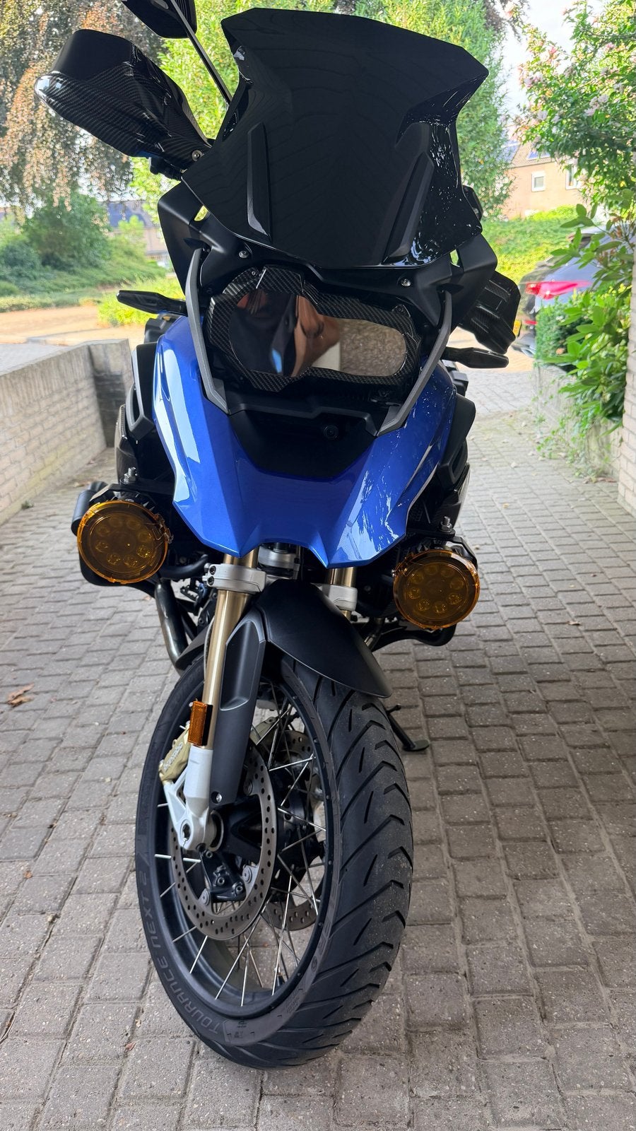 Verhoogde ruit (zwart) voor BMW R1200GS LC, Ophalen of Verzenden, Gebruikt