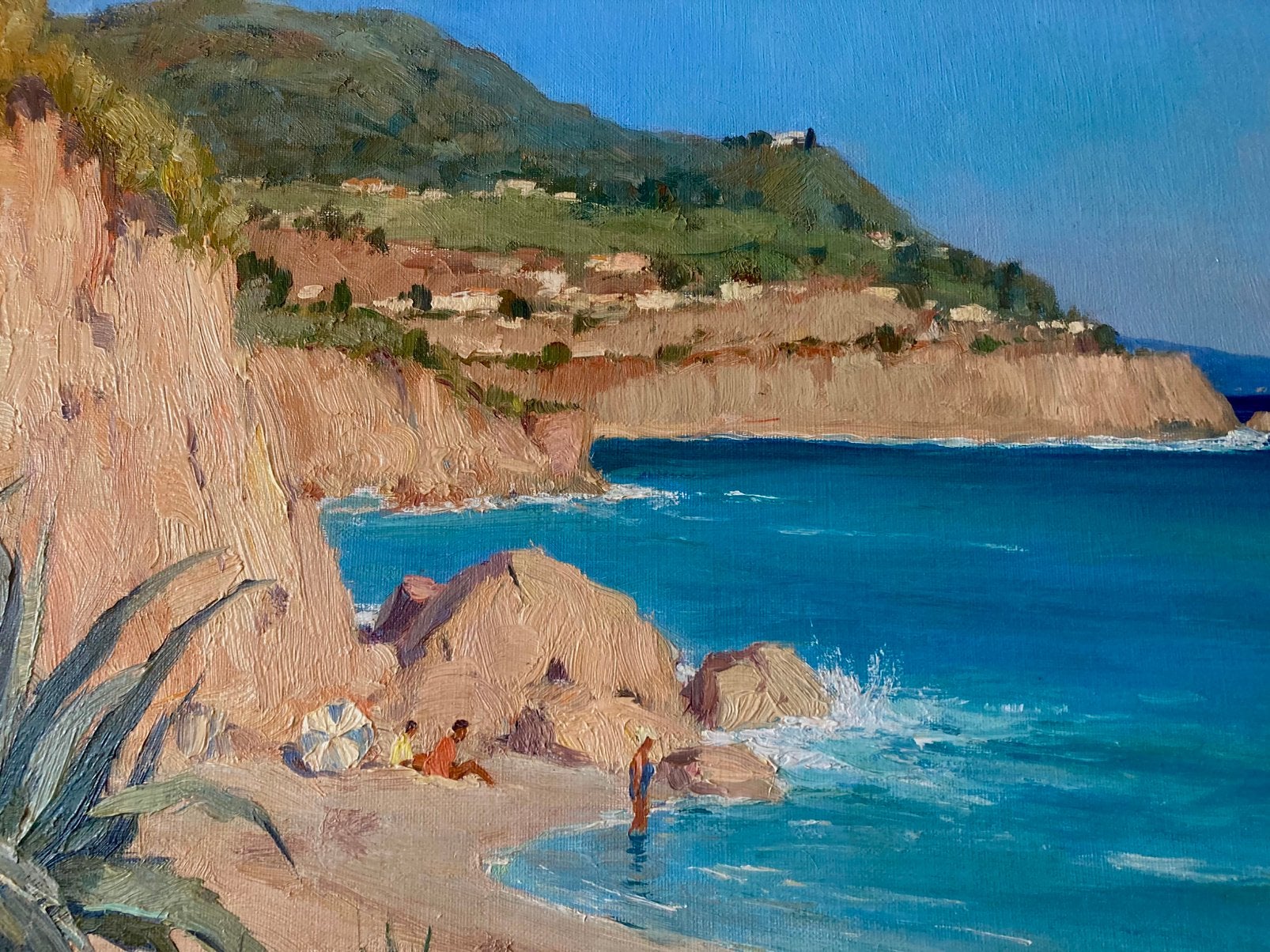NICE RIVIERA  A J ZWART FRANKRIJK ZOMER ZON VAKANTIE TOP, Ophalen of Verzenden
