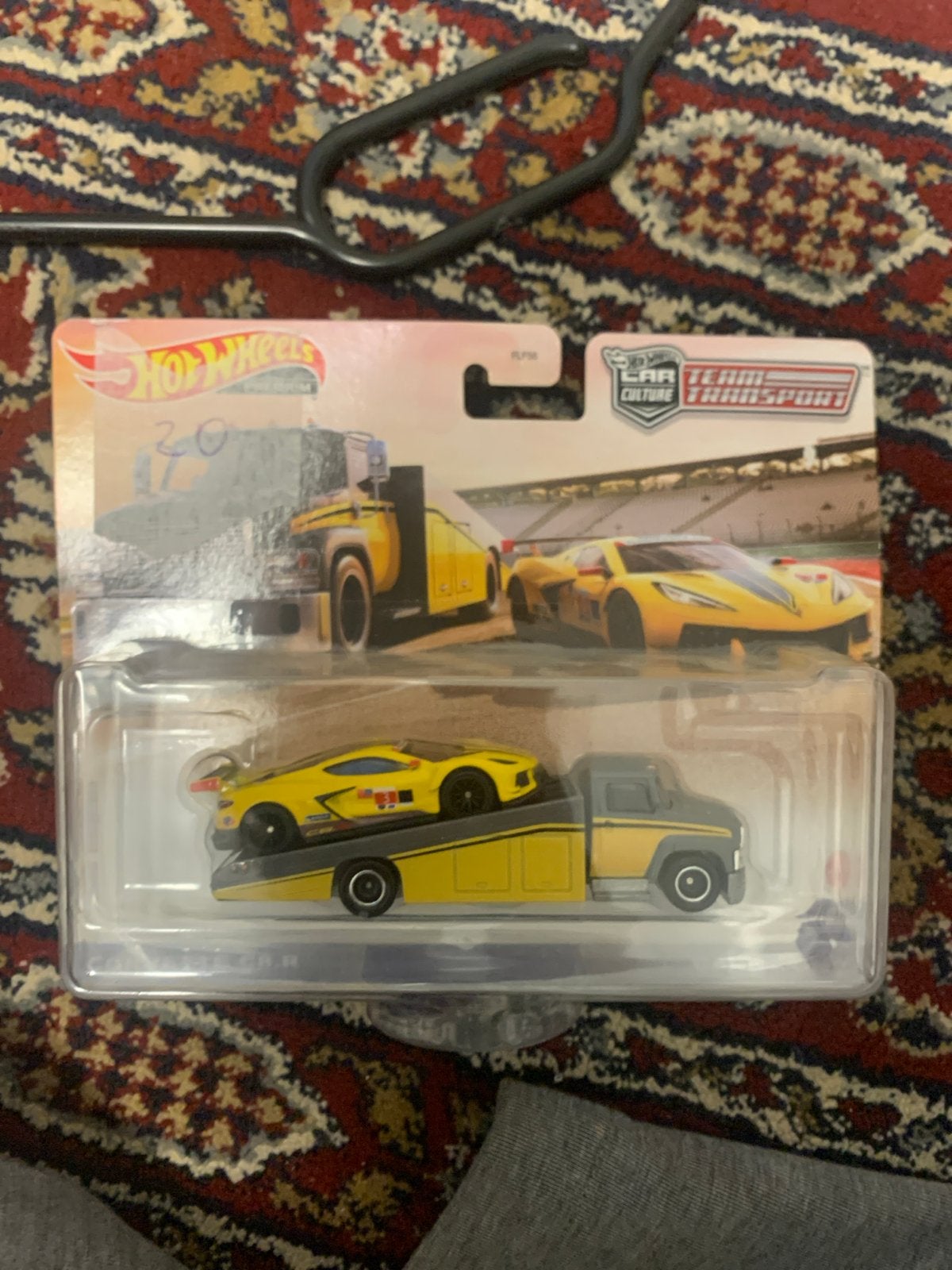 Hot Wheels Team Transport Corvette C8.R & Fleet Flyer, Ophalen of Verzenden, Nieuw