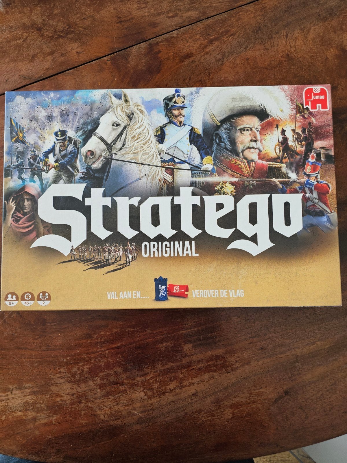 Stratego Original Bordspel - Strategisch en Compleet, Hobby en Vrije tijd, Een of twee spelers, Ophalen of Verzenden, Zo goed als nieuw